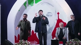 مداحی ما پنج‌ تن رو داریم در تجمعات شبانه مردمی میدان انقلاب -  مهدی نظری - جنگ رمضان