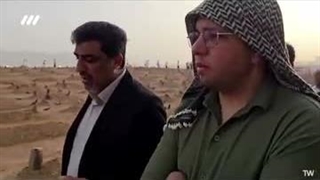 حاج علی مهدوی نژاددر قبرستان بقیع تمتع ۱۴۰۴