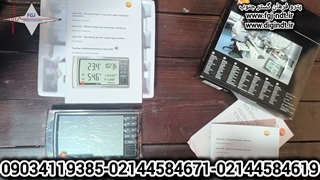 مشخصات فنی فشارسنج ، دما و رطوبت TESTO 622