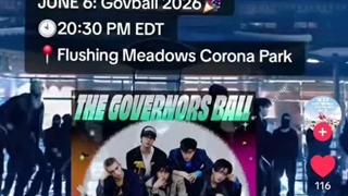 «کپشن» اطلاعات درباره اجرای استری کیدز در جشنواره «Governors ball»