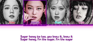 [AI COVER]’SUGAR HONEY ICE TEA’ BLACKPINK | COLOR CODED LYRICS(Original by BABYMONSTER)