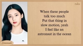 لیریک کاور روکا از آهنگ astronaut in the ocean