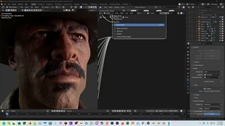 بررسی Procedural Skin Details پلاگین Blender ساخت جزئیات چهره + دانلود