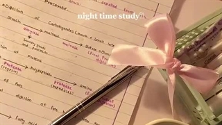 Night study>>(کپشن)