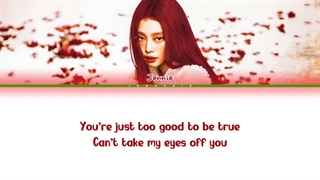 لیریک کاور Can't take my eyes off you توسط Jennie