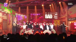 اجرا آهنگ BAD از Ateez در Inkigayo