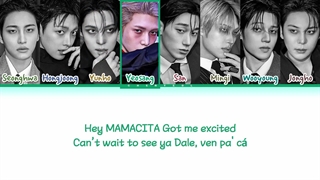 ATEEZ MAMACITA Lyrics (Color Coded Lyrics)