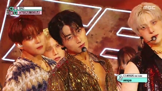 اجرای BAD از ایتیز ATEEZ در MusicCore