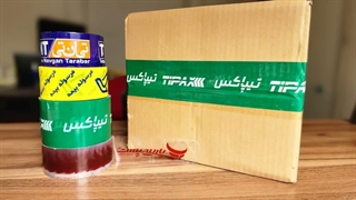 چاپ روی چسب 5 سانتی