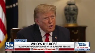 PRESIDENT TRUMP VOWS TO TARGET POWER PLANTS BRIDGES IF IRAN DOESN'T MAKE A DEAL