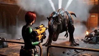 بازسازی بازی خاطره انگیز Dino Crisis با کیفیت بالا ( Remake )