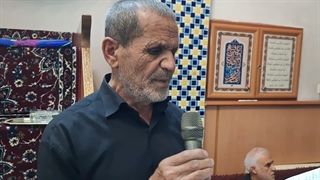 عزاداری هیئت زنجیرزنی و شاه حسین گویان عصر عاشورا  (2)  ـ محرم 1405