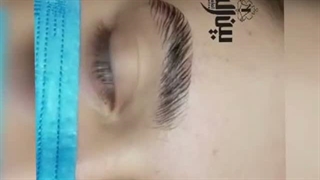 لیفت مژه و ابرو سالن زیبایی بین الملل همدان