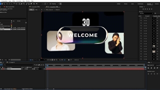 فیلم آموزش Liquid Glass Typography Photo Gallery Carousel
