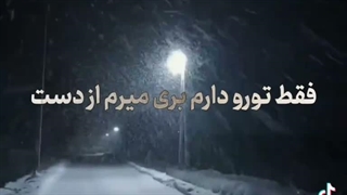 فقط تورو دارم بری میرم از دست..