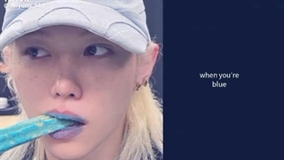 ;when you're blue..I'm red i wanna kiss your neck