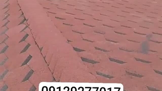 اجرای سقف شیبدار شینگل لانه زنبوری